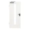 GARANT Drzwi dymoszczelne Quer Authentic Bianco GCK08 z przeszkleniem LA-4 na środku