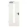 Drzwi dymoszczelne GARANT Biel ze strukturą Premium GCK08 z przeszkleniem LA-4 na środku