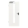 GARANT drzwi przeciwpożarowe białe lakierowane 9016 CePaL z przeszkleniem LA-4 na środku