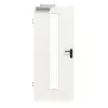 GARANT drzwi dymoszczelne biały lakier 9016 GHK08 z przeszkleniem LA-4 na środku