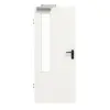 GARANT drzwi dymoszczelne biały lakier 9016 GHK08 z przeszkleniem LA-5 po stronie zawiasów