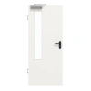 GARANT Drzwi przeciwpożarowe białe lakierowane 9016 z przeszkleniem LA-5 po stronie zawiasów