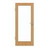 GARANT Drzwi dźwiękoszczelne Dąb Premium CePaL z przeszkleniem LA-3