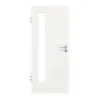 GARANT Drzwi dźwiękoszczelne układ poprzeczny Authentic Bianco CePaL z przeszkleniem LA-4 po stronie zawiasów