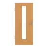 GARANT Drzwi dźwiękoszczelne Buk Ekskluzywne CePaL z przeszkleniem LA-4 na środku