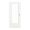 GARANT Drzwi przesuwne Quer Authentic Bianco GCK08 z przeszkleniem LA-DIN