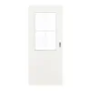 GARANT drzwi przesuwne Authentic Bianco CePaL z przeszkleniem LA-6 szpros SP0