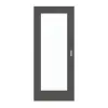 GARANT Drzwi przesuwne 10622-60 Ebony CePaL z przeszkleniem LA-2