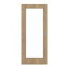 GARANT Drzwi przesuwne Authentic Dąb szczelinowy CePaL z przeszkleniem LA-2