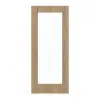 GARANT drzwi przesuwne Authentic dąb szczelinowy GCK08 z przeszkleniem LA-2