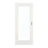 GARANT Drzwi przesuwne |Biel ze strukturą Premium GCK08 z przeszkleniem LA-2