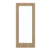 GARANT Drzwi przesuwne Authentic Dąb szczelinowy CePaL z przeszkleniem LA-3