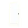 GARANT Drzwi przesuwne U11026SD kryształowa biel GHK08 z przeszkleniem LA-3