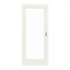 GARANT drzwi przesuwne biały lakier 9010 GHK08 z przeszkleniem LA-3
