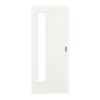 GARANT drzwi przesuwne Authentic Bianco GCK08 z przeszkleniem LA-4 po stronie zawiasów