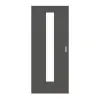 GARANT drzwi przesuwne 10622-60 Ebony CePaL z przeszkleniem LA-4 na środku