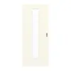 GARANT drzwi przesuwne 9417-60 Snow White CePaL z przeszkleniem LA-4 na środku