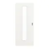 GARANT drzwi przesuwne Authentic Bianco CePaL z przeszkleniem LA-4 na środku