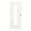 GARANT Drzwi przesuwne Quer Authentic Bianco CePaL z przeszkleniem LA-4 na środku