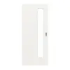 GARANT drzwi przesuwne biały lakier 9016 CePaL z przeszkleniem LA-4 od strony zamka