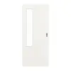 GARANT drzwi przesuwne Authentic Bianco CePaL z przeszkleniem LA-5 po stronie zawiasów