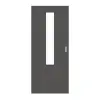 GARANT drzwi przesuwne 10622-60 Ebony CePaL z przeszkleniem LA-5 na środku