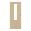 GARANT Drzwi przesuwne, naturalny klon GCK08 z przeszkleniem LA-5 na środku