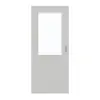 GARANT drzwi przesuwne D92-60 Dove Grey Resopal z przeszkleniem LA-6