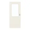 GARANT drzwi przesuwne biały lakier 9010 CePaL z przeszkleniem LA-6