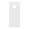 Drzwi przesuwne GARANT biały lakier matowy 9016 G-TEC z przeszkleniem LA-7
