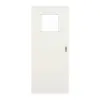 GARANT drzwi przesuwne biel ze strukturą Premium CePaL z przeszkleniem LA-9