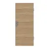 GARANT Drzwi wejściowe do mieszkania układ poprzeczny Authentic dąb szczelinowy GCK08