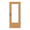 GARANT drzwi wejściowe do mieszkania dąb Premium GCK08 z przeszkleniem LA-DIN