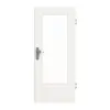 GARANT Drzwi wejściowe do mieszkania Quer Authentic Bianco CePaL z przeszkleniem LA-DIN