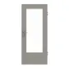 GARANT Drzwi wejściowe do mieszkania U12115SD Platynowy szary GHK08 z przeszkleniem LA-DIN