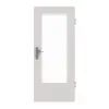 GARANT drzwi wejściowe do mieszkania U12188SD szary jasny GHK08 z przeszkleniem LA-DIN