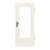 DRZWI WEJŚCIOWE GARANT BIAŁY LAKIER 9010 GHK08 z przeszkleniem LA-DIN