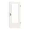 GARANT drzwi wejściowe do mieszkania biały lakier 9016 GHK08 z przeszkleniem LA-DIN