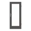 Garant drzwi wejściowe do mieszkania 10622-60 heban CePaL z wycięciem na szybę LA-2