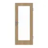 GARANT drzwi wejściowe do mieszkania Authentic dąb szczelinowy GCK08 z przeszkleniem LA-2
