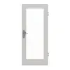 GARANT drzwi wejściowe do mieszkania D92-60 Dove Grey Resopal z przeszkleniem LA-2