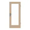 GARANT Drzwi wejściowe do mieszkania, authentic agat, układ poprzeczny, GCK08, z przeszkleniem LA-2