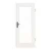 GARANT Drzwi wejściowe do mieszkania, authentic bianco, układ poprzeczny, CePaL, z przeszkleniem LA-2