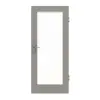 GARANT drzwi wejściowe do mieszkania U12115SD szary platynowy GHK08 z przeszkleniem LA-2