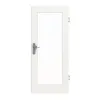 GARANT drzwi wejściowe do mieszkania biały lakier 9016 CePaL z przeszkleniem LA-2