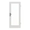GARANT drzwi wejściowe do mieszkania 0160-60 Silver Grey CePaL z przeszkleniem LA-3
