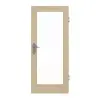 GARANT drzwi wejściowe do mieszkania Natura Ahorn CePaL z przeszkleniem LA-3