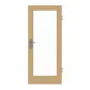 GARANT drzwi wejściowe do mieszkania Authentic dąb sękaty GCK08 z przeszkleniem LA-3