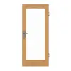 GARANT drzwi wejściowe do mieszkania dąb Premium GCK08 z przeszkleniem LA-3