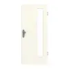GARANT drzwi wejściowe do mieszkania 9417-60 Snow White CePaL z przeszkleniem LA-4 po stronie zawiasów